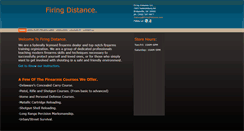 Desktop Screenshot of firingdistance.com